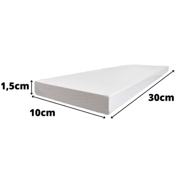 Kit PRATELEIRAS de Decoração em MDF + Suporte Resistente Incluso - Imagem 2