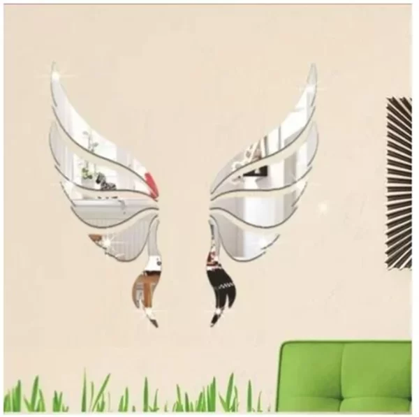 Espelho Decorativo Asas Anjo 45X70 cm - Imagem 2