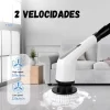 Esfregão Elétrico Mop Escova De Limpeza 360 Giratoria Usb
