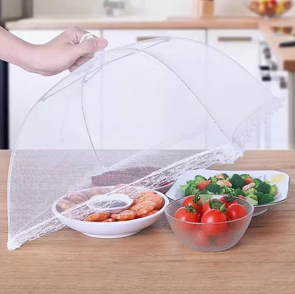 Tela Mosquiteiro Rede Tule Protetor De Alimentos - Imagem 3