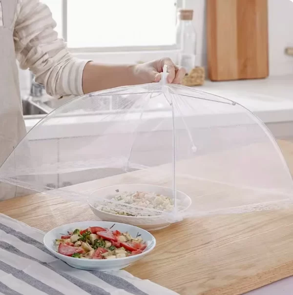 Tela Mosquiteiro Rede Tule Protetor De Alimentos - Imagem 5