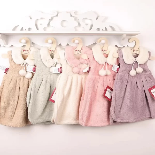 Microfibra Bowknot Hand Towels - Imagem 2