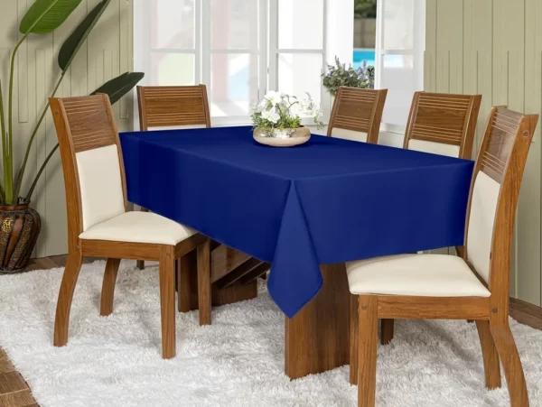 Toalha de Mesa Retangular 1,40x1,40 Oxford - 4 Cadeiras - Imagem 2