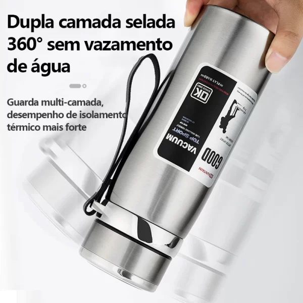 Garrafa Térmica Isolada a Vácuo - Imagem 4