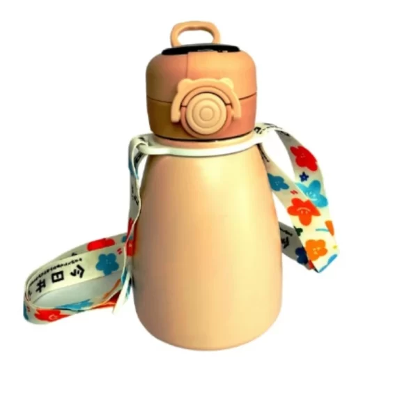 Garrafa De Água Térmica Inox Infantil, Inteligente com Adesivos 550ML - Imagem 5
