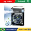 Mini Ventilador Refrigerador De Ar Com 5 Furos, Ar Condicionado Pequeno, Umidificador Portátil, Ventilador De Refrigeração