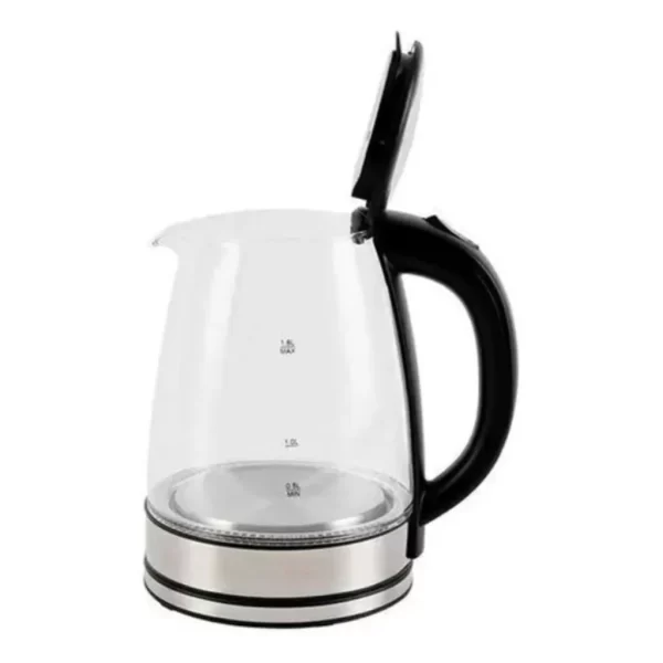 Chaleira Elétrica, Aquecedor Elétrico, Café, Aço Inoxidável, Vidro Tecnologia De Precisão - Imagem 6