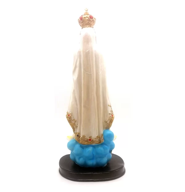 Imagem de Nossa Senhora De Fátima em Resina 28cm - Imagem 2