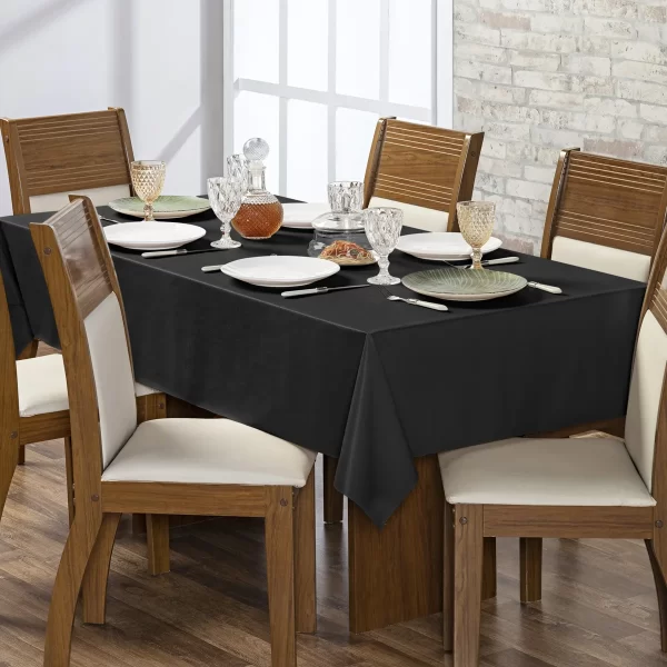 Toalha de Mesa Térmica 100% Impermeável 6 Lugares Para Natal e Ano Novo - Imagem 6