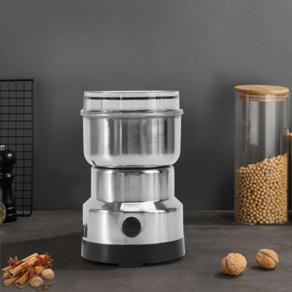 DAFUSHOP Moedor De Café Grãos Sementes Elétrico Automático Gourmet Profissional Em Aço Inox 110v - Imagem 2