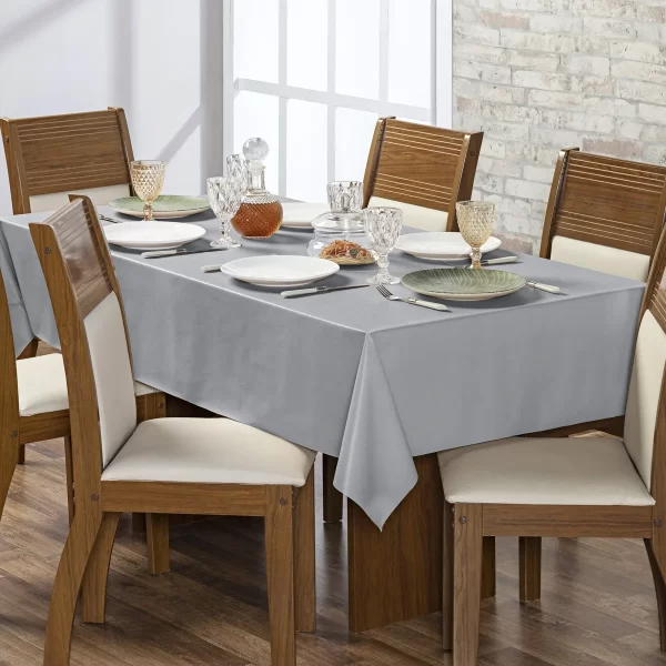 Toalha de Mesa Térmica 100% Impermeável 6 Lugares Para Natal e Ano Novo - Imagem 4