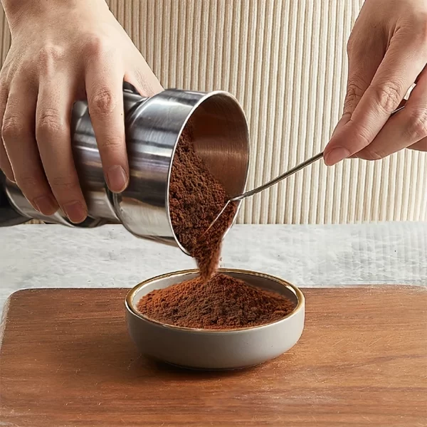 DAFUSHOP Moedor De Café Grãos Sementes Elétrico Automático Gourmet Profissional Em Aço Inox 110v - Imagem 3