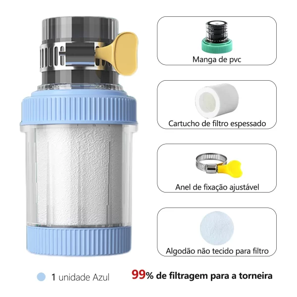 Filtro Universal de Torneira à prova de Respingos - Imagem 4