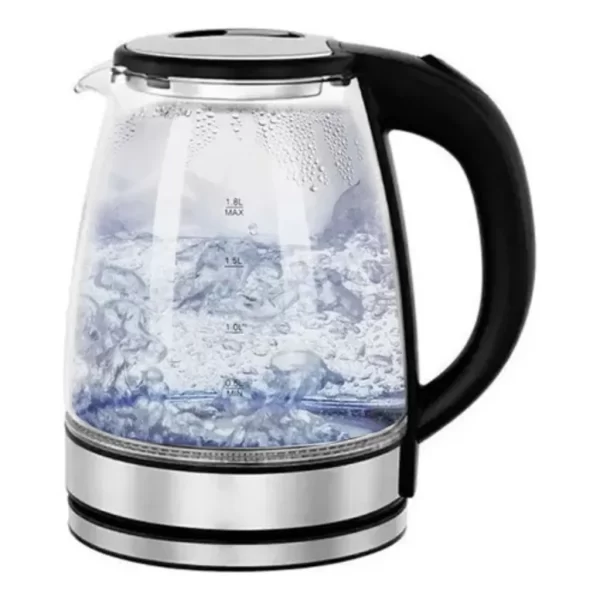 Chaleira Elétrica, Aquecedor Elétrico, Café, Aço Inoxidável, Vidro Tecnologia De Precisão - Imagem 2