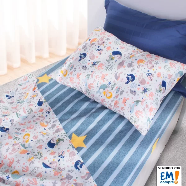 Jogo de Cama Solteiro Lençol Infantil 3 Peças - Imagem 3