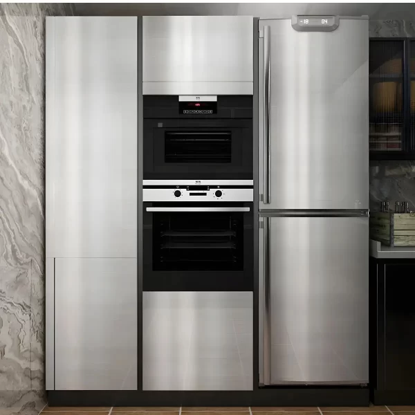 Adesivo Vinílico Inox Aço Escovado para Envelopamento - Imagem 4
