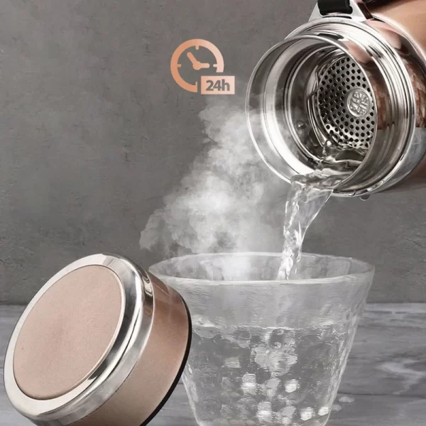 Garrafa Térmica 800ml Duplo Aço Inoxidável a Vácuo - Imagem 3