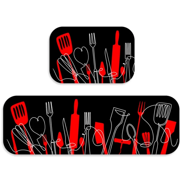 Jogo Tapete para Cozinha 2 peças - Imagem 2