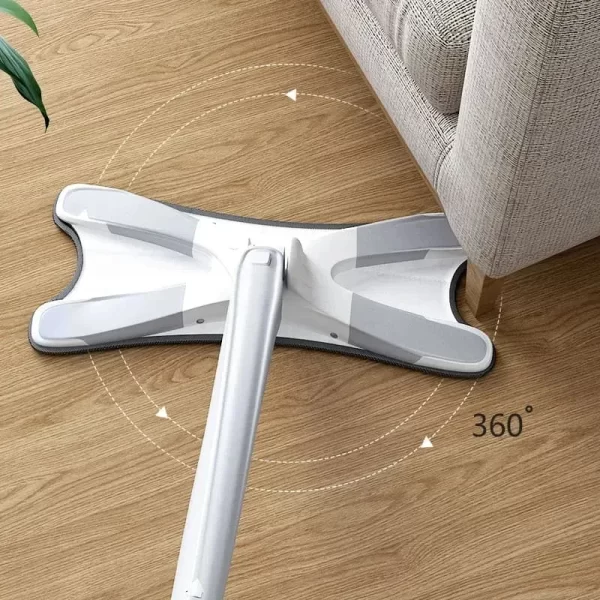Esfregão Giratório Lava E Seca Torção Microfibra Multiuso Limpeza de Piso 360° - Imagem 5