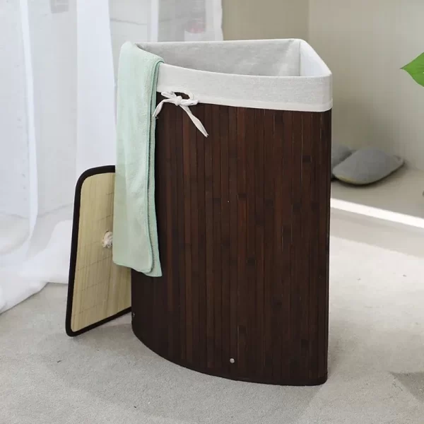 Cesto de Bambu Guarda Objetos e Organizador - Imagem 6