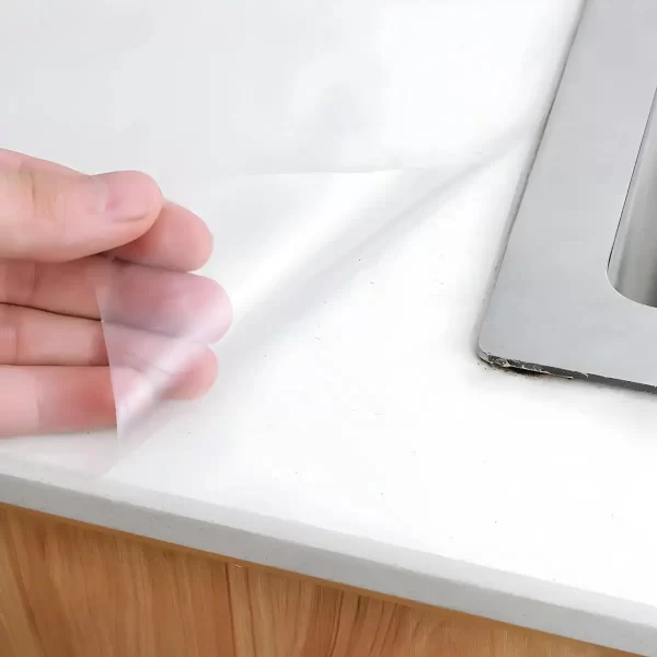 Adesivo Vinilico Transparente Impermeável Lavável - Imagem 3