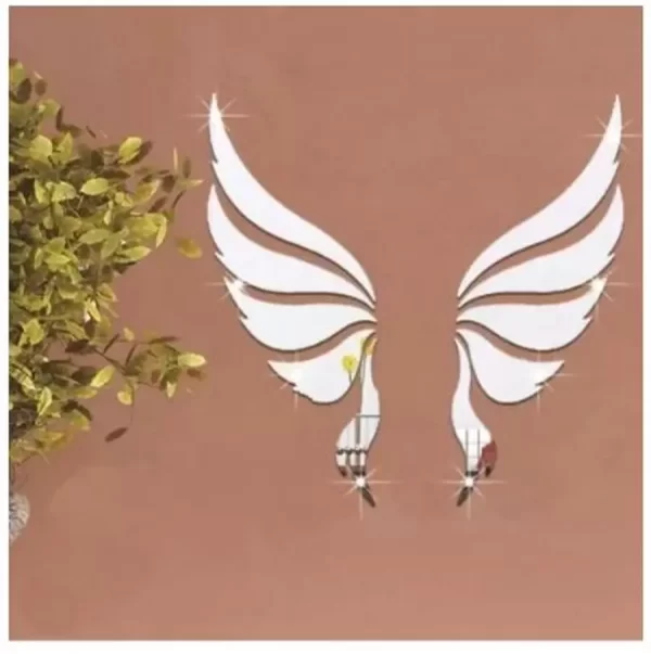 Espelho Decorativo Asas Anjo 45X70 cm - Imagem 4