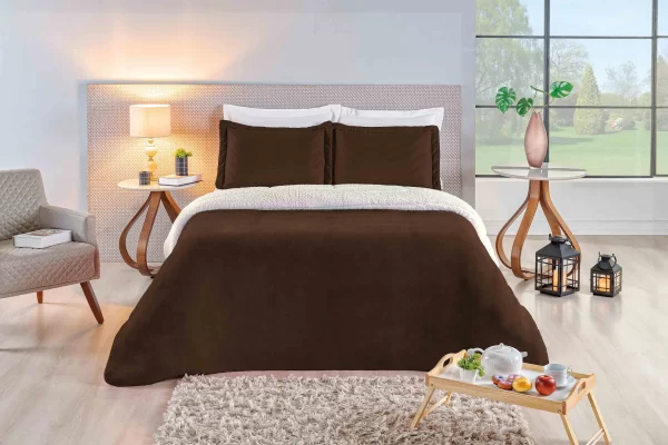 Cobertor Edredom Coberdrom Casal Queen Dupla-Face 2,40x2,20 - Imagem 3