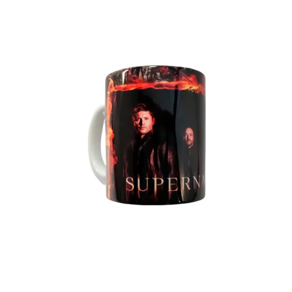Caneca Supernatural Série Porcelana com Caixa Estampada - Imagem 3