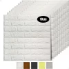 Kit 10 Painel 3D Revestimento de Parede Tijolinho Autocolante Lorben