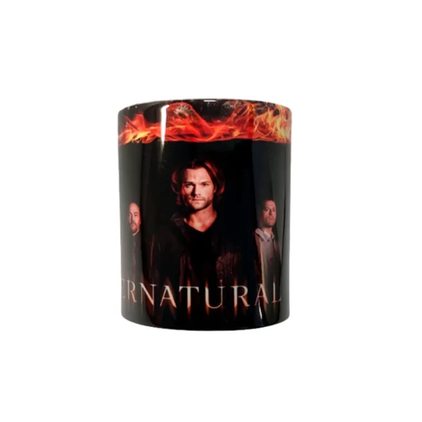 Caneca Supernatural Série Porcelana com Caixa Estampada - Imagem 5