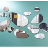 Espelho Acrílico Decorativo Pedras Quarto Sala Kit 15 Pcs