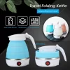 Mini Chaleira Dobrável De Aço Inoxidável, Aquecedor De Água Portátil, 6L