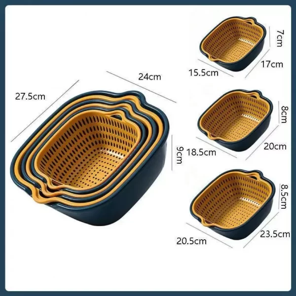 Kit 8 Pcs De Escorredor De Pia para Drenagem - Imagem 6