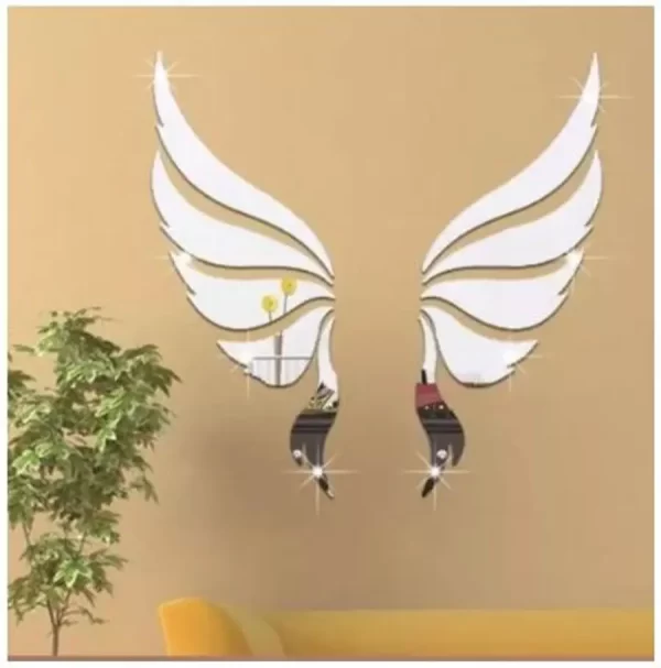 Espelho Decorativo Asas Anjo 45X70 cm - Imagem 3