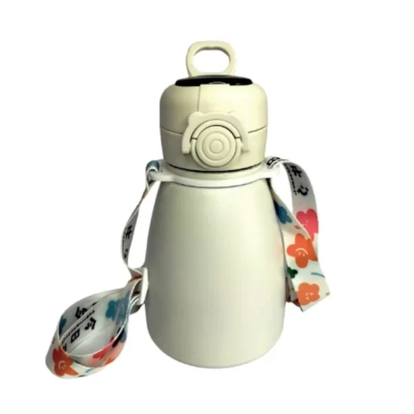 Garrafa De Água Térmica Inox Infantil, Inteligente com Adesivos 550ML - Imagem 6