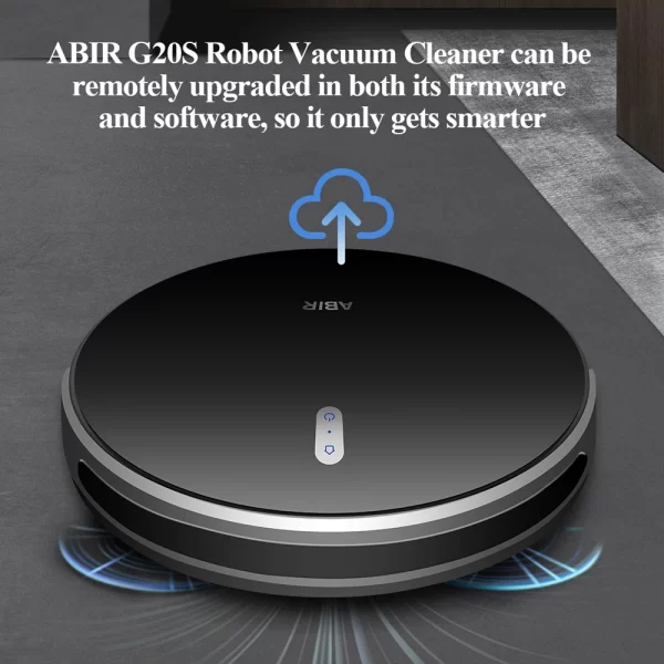 Robô Aspirador De Pó ABIR G20S,Navegação No Mapa De IA,Partição Superinteligente,Com Memória Funciona Com Alexa E Google Assistant - Imagem 3
