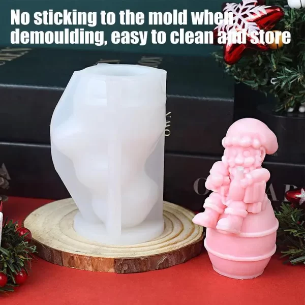 Molde de Vela para Natal - Imagem 4