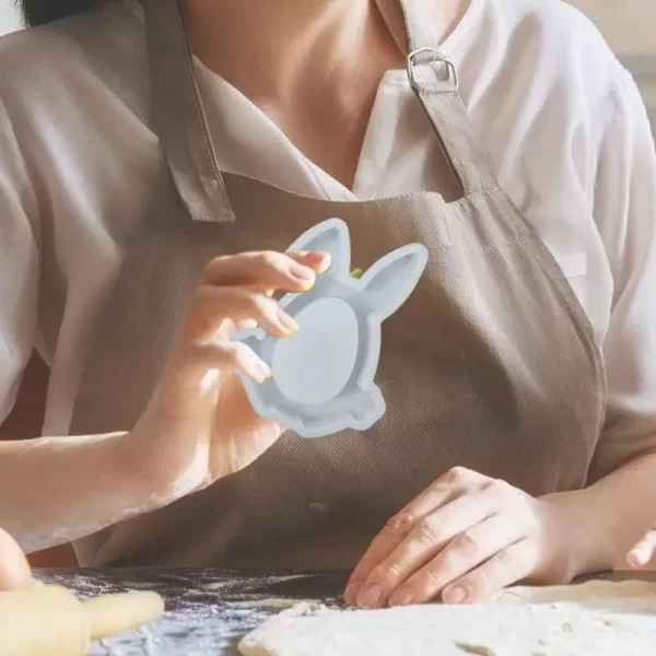 Coelho Páscoa Silicone Molde para Velas - Imagem 2