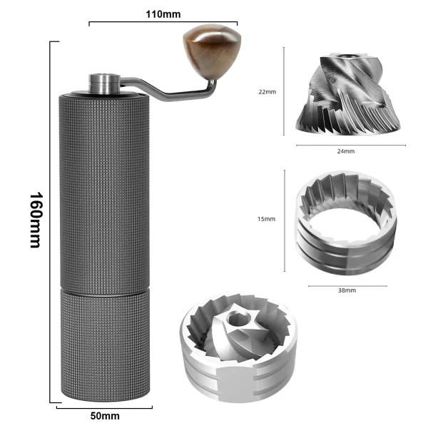 Moedor de Café Manual Ajustável - Imagem 2