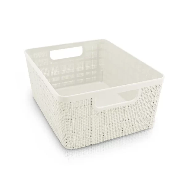 Cesto Organizador com Alça Tamanho Pequeno Cozy Jacki Design Black Friday - Imagem 5
