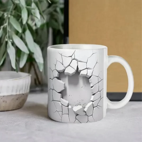 Caneca de Cerâmica Artístico 350ml - Imagem 3