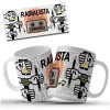 Caneca Personalizada Profissão Radialista em Cerâmica 325ml