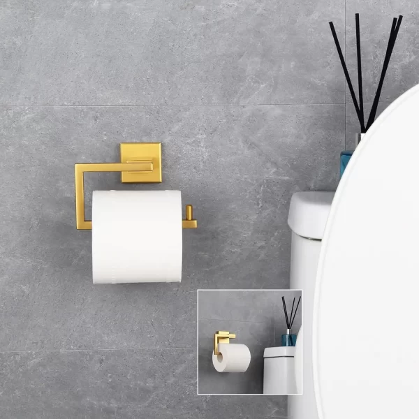 Suporte de Papel Alemão 304 Inoxidável Matte - Imagem 5