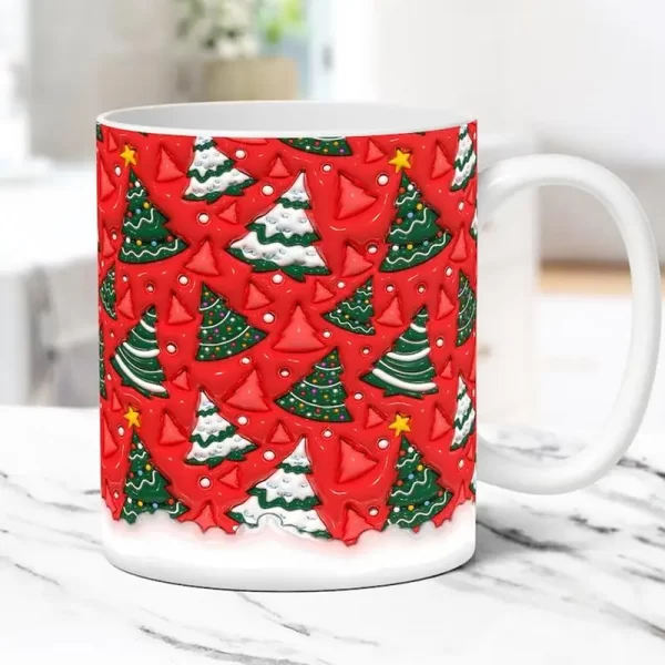 Caneca De Natal De Cerâmica Com Alça - Imagem 5