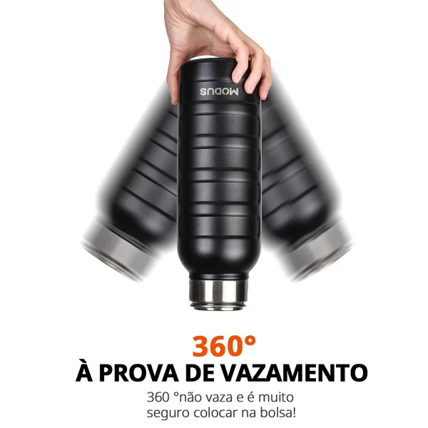 Garrafa Térmica Viagem Frio E Quente Carro Caneca 1000ml - Imagem 4
