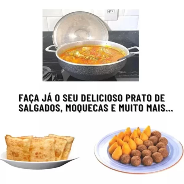 Panela de Assar e Fritadeiras com Tampa - Imagem 5