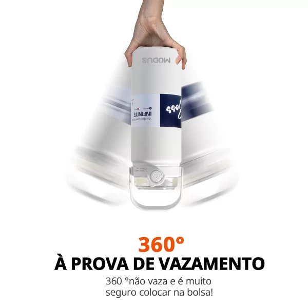 MODUS Garrafa Thermo a Vácuo - Frio e Quente - 1200ML - Imagem 6