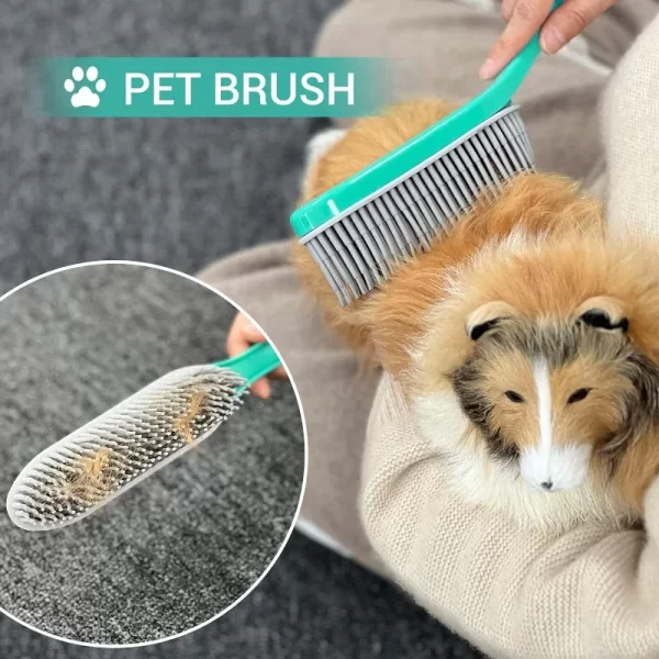 Pet Hair Rubber Vassoura com Chave De Fenda - Imagem 2
