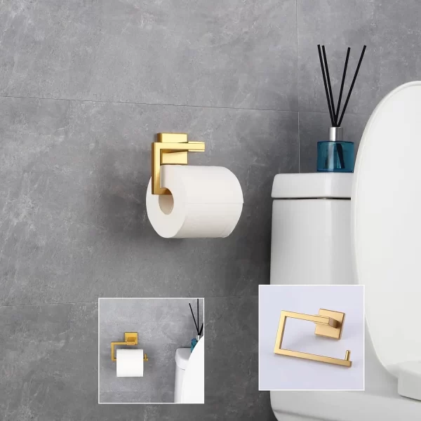 Suporte de Papel Alemão 304 Inoxidável Matte - Imagem 3