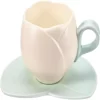 Ceramic Tulip Cup Set